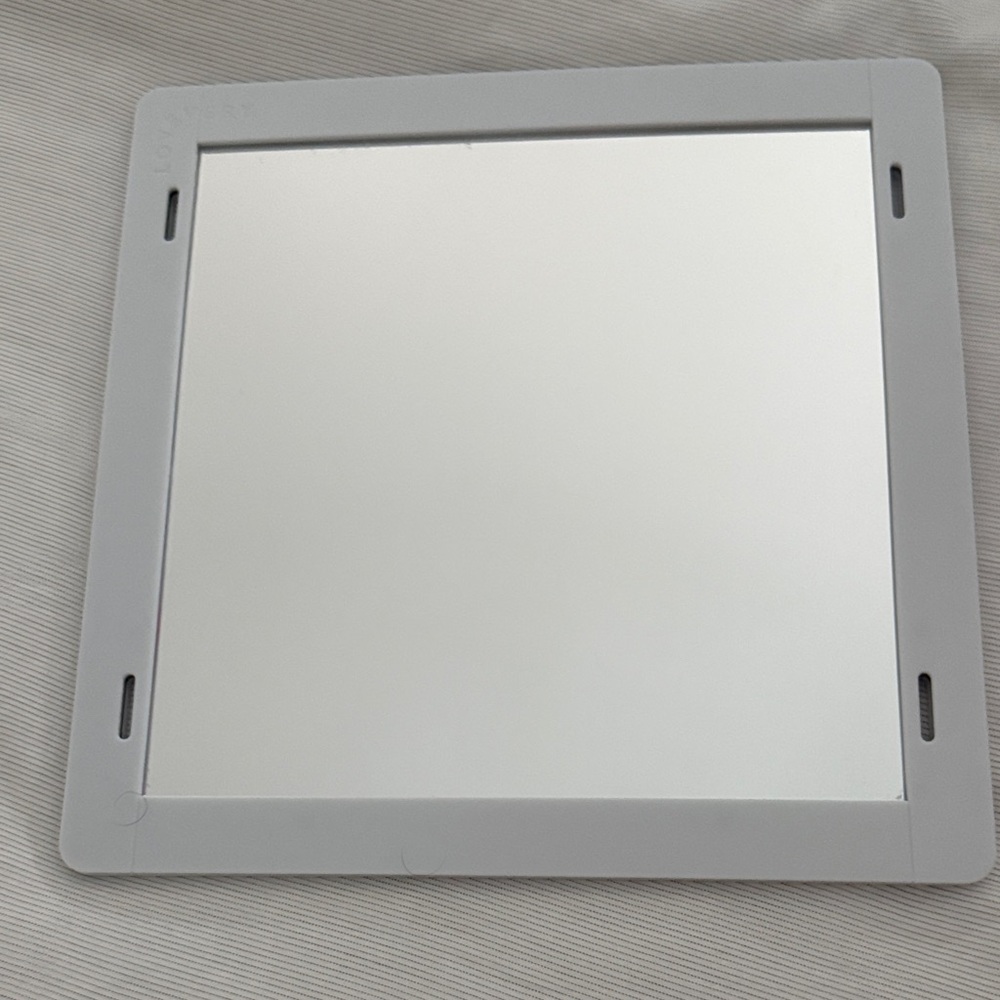 Lovevery White Square Mirror